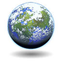 aqua,globe,planet,world,earth icon