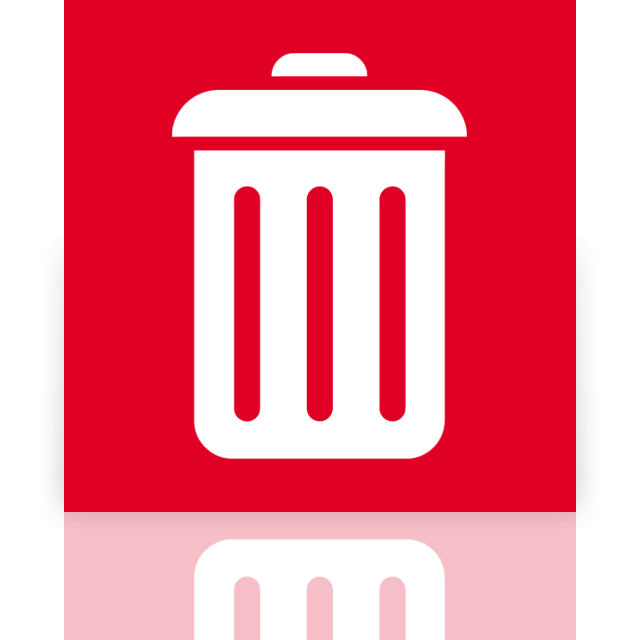 bin, full, mirror, recycle icon