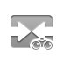 symmetric,network,binoculars icon