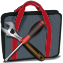 baggs, chariot, configuration, de, panneau icon