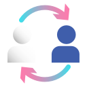 communication, community, connection, diversity, exchange, networking, relationship svg vector icon