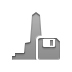 monument,diskette icon
