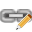 edit, link icon