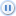 control,pause,blue icon