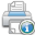 print,information,info,about,printer icon