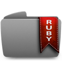 folder, ruby icon