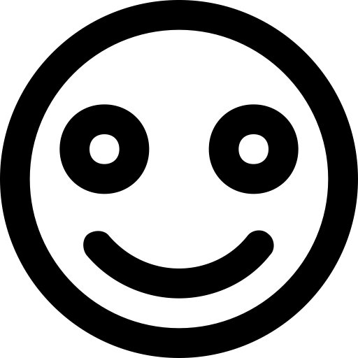 Smile svg vector icon