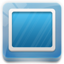library, recorder, tv icon