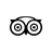 tripadvisor,black icon
