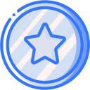 audio, media, media player, music, star, video player svg vector icon