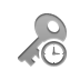 key,clock icon