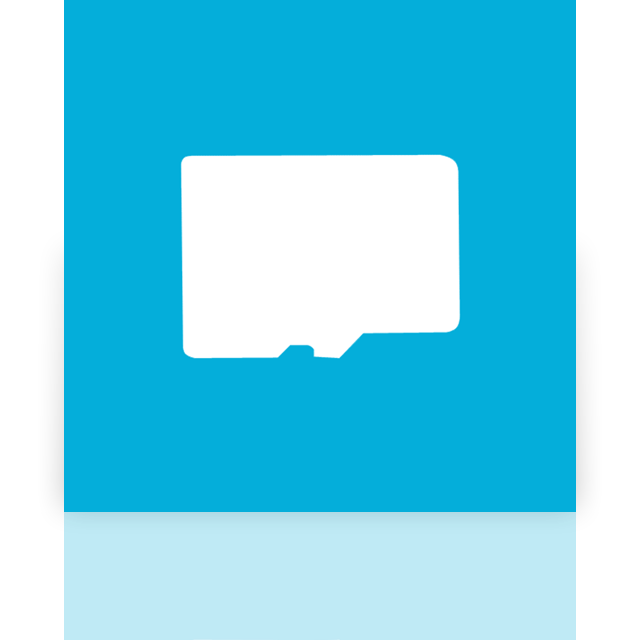 micro,card,mirror icon