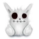 animal, rabbit, white icon