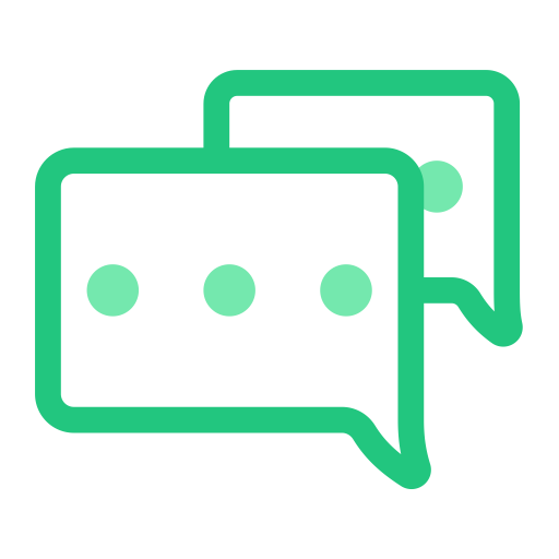 Chat svg vector icon