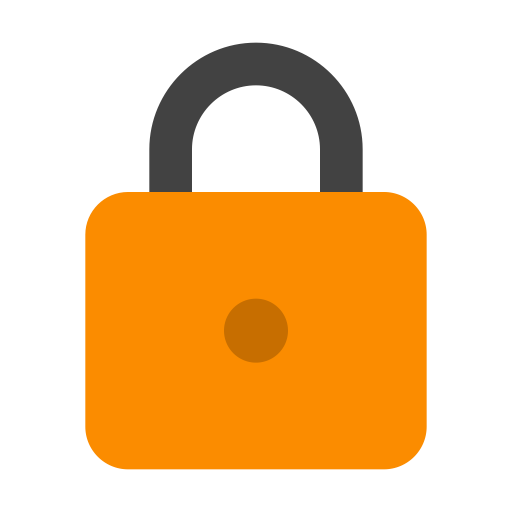 Lock svg vector icon