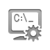 terminal,gear icon