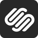 square space, squarespace svg vector icon