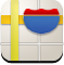 app, apps, iphone app, iphone map app, map app, maps icon