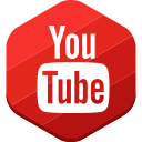 social network, you tube svg vector icon