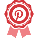 pinterest, social media svg vector icon