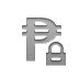 currency,sign,peso,lock icon