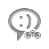 chat,emot,binoculars icon