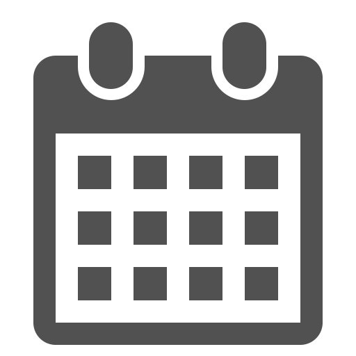 Calendar svg vector icon