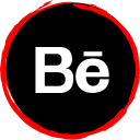 behance, logo, media, social svg vector icon