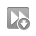 fast,forward,down icon