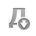 currency,sign,denar,down icon