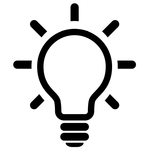 Bulb svg vector icon