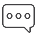 baloom, communication, talk svg vector icon