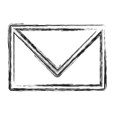 letter, mail, productivity, shape, social svg vector icon