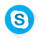 skype svg vector icon