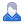 blue, user icon