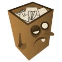 full, recycle bin, trash icon