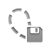 selection,custom,shape,diskette icon