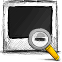 out, photo, zoom icon