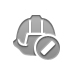 hard,hat,cancel icon