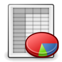 office, spreadsheet svg vector icon
