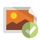 image,checkmark icon