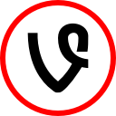 media, online, social, vine svg vector icon