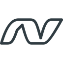 dot, logo, media, net, social svg vector icon