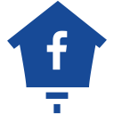 facebook, social, social media svg vector icon