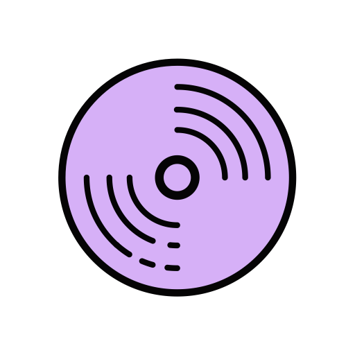 Cd svg vector icon