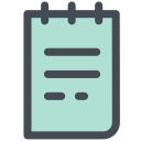 document, general, letter, note, office, page, paper svg vector icon