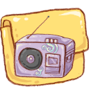 folder,music icon