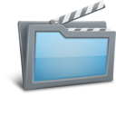 folder, movie icon