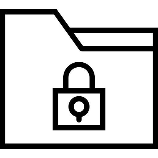Folder svg vector icon
