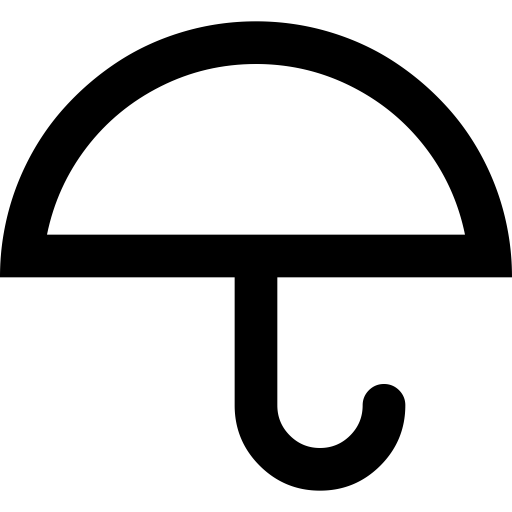 Umbrella svg vector icon